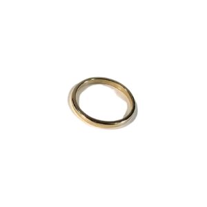 ANILLO DE ORO 10 KT CON FORMA LISA